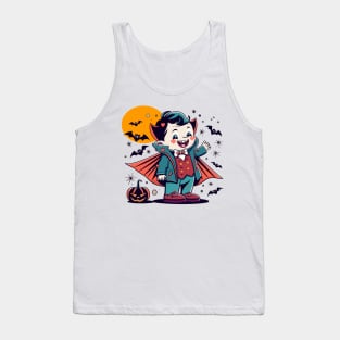 "Cute Baby Vampire Boy" design Tank Top